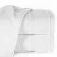 Ręcznik klasyczny o charakterystycznym splocie - 50 x 90 cm - biały 1