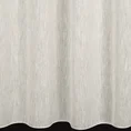 Zasłona SABIN z miękkiej tkaniny ze skręcanej nici w stylu eko - 140 x 250 cm - kremowy 3