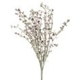 GAŁĄZKA Z DROBNYMI JAGODAMI, kwiat sztuczny dekoracyjny z pianki foamiran - 50 cm - jasnoróżowy 1