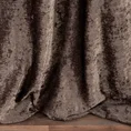 DIVA LINE Zasłona gotowa JUDITH z lśniącej tkaniny szenilowej - 140 x 270 cm - brązowy 3