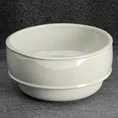Misa ceramiczna SIMONA z perłowym połyskiem - ∅ 20 x 10 cm - perłowy 1