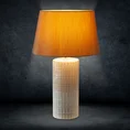 Lampa EDNA o podstawie z glinki ceramicznej - ∅ 33 x 56 cm - kremowy 3