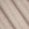 Zasłona OCTAVIA z miękkiego welwetu z wycinanym wzorem liści - 140 x 250 cm - beżowy 10