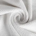 Ręcznik RISO o ryżowej strukturze podkreślony bordiurą frotte - 70 x 140 cm - biały 5
