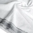 DIVA LINE Ręcznik CINDY w kolorze białym, z żakardową bordiurą z połyskiem - 70 x 140 cm - biały 5