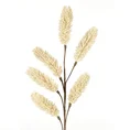 Gałązka ozdobna, sztuczny kwiat dekoracyjny - 62 cm - kremowy 1