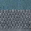 Ręcznik LUGO z włókien bambusowych i bawełny z melanżową bordiurą w stylu eko - 50 x 90 cm - niebieski 2