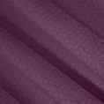Zasłona RANDALL żakardowa z wzorem plastra miodu - 140 x 250 cm - fioletowy 5