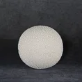 Kula ceramiczna RISO z efektem rosy - ∅ 8 x 7 cm - kremowy 1