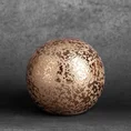 Kula ceramiczna EDITA z nakrapianym złotym wzorem - ∅ 9 x 9 cm - złoty 1