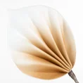 GAŁĄZKA OZDOBNA , liście z efektem ombre z pianki dekoracyjnej - 76 cm - beżowy 2